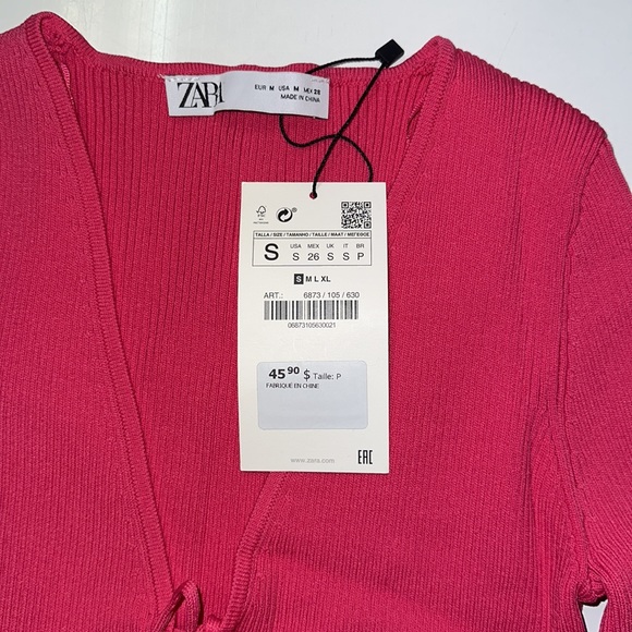 Zara Cropped Cardigan - Piece 3 of 3 piece set - Picture 4 of 8